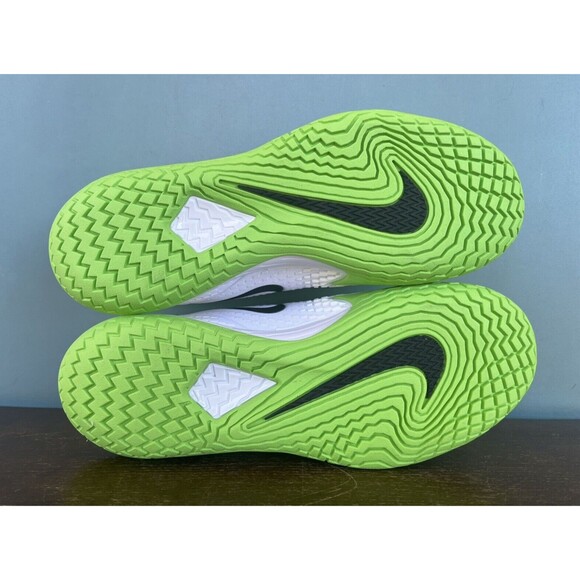 Nike Court Zoom Vapor Cage 4 Rafa White/Action Green Men's Size 11 DD1579-105 - Picture 10 of 11